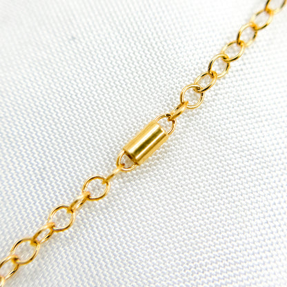 14K Gold-Filled Satellite Tube Finish Necklace