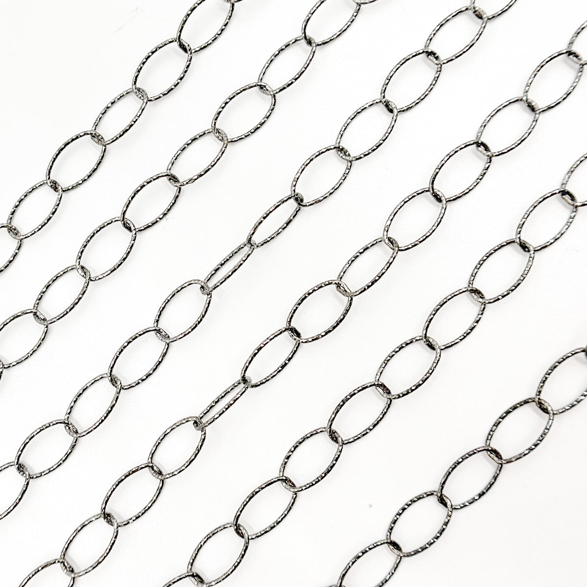 Sterling Silver Diamond Cut Chain