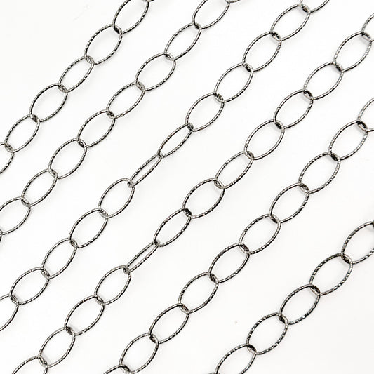 Sterling Silver Diamond Cut Chain