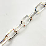 Load image into Gallery viewer, Y7SS. Sterling Silver Diamond Cut Oval Link Chain
