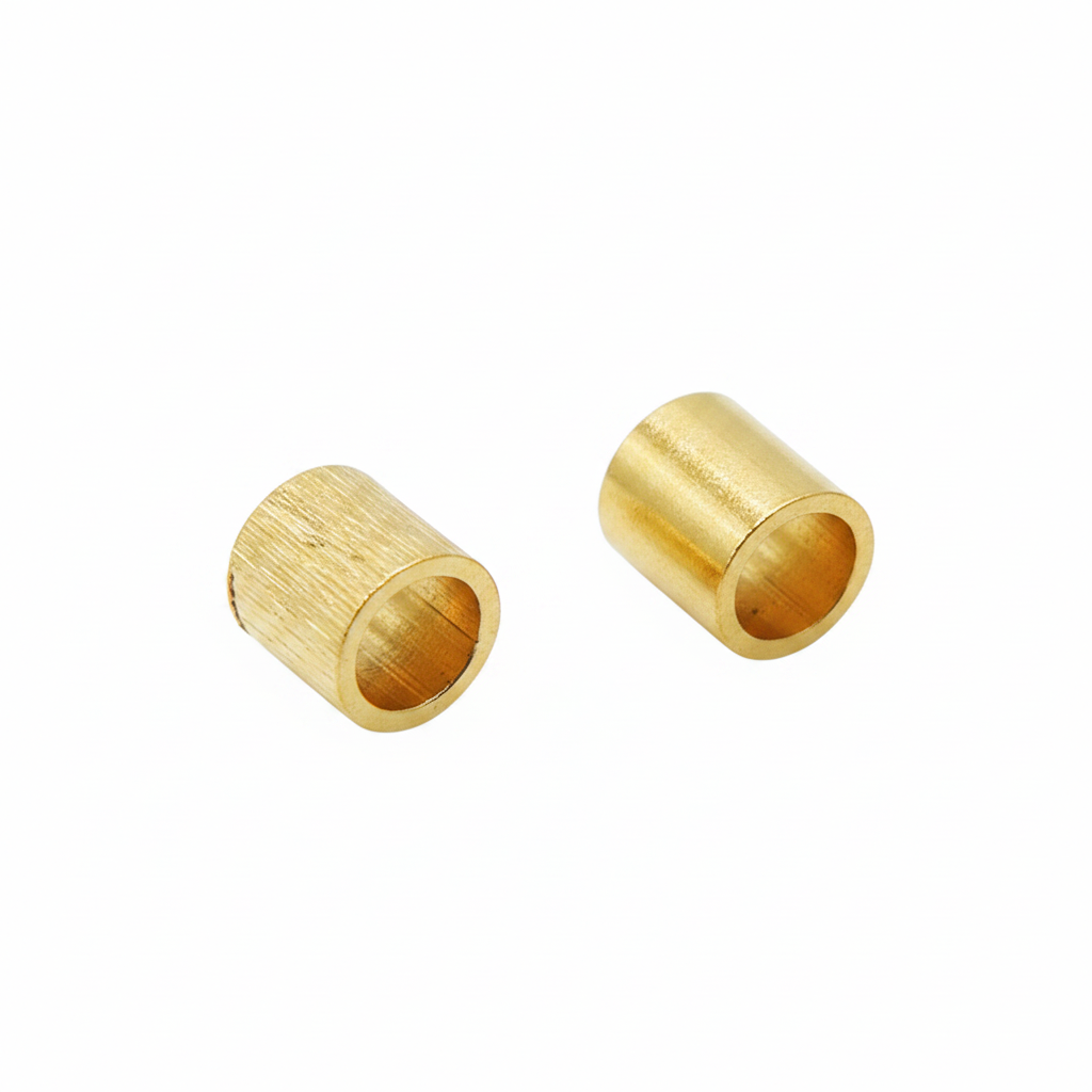 2925ST20X20. 2MM Gold Filled Crimp Tube