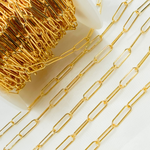 Load image into Gallery viewer, 4001GF. 14k Gold Filled Smooth Paperclip Link Chain