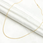 Load image into Gallery viewer, 025SPLLG. 14K Solid Gold Wheat Necklace
