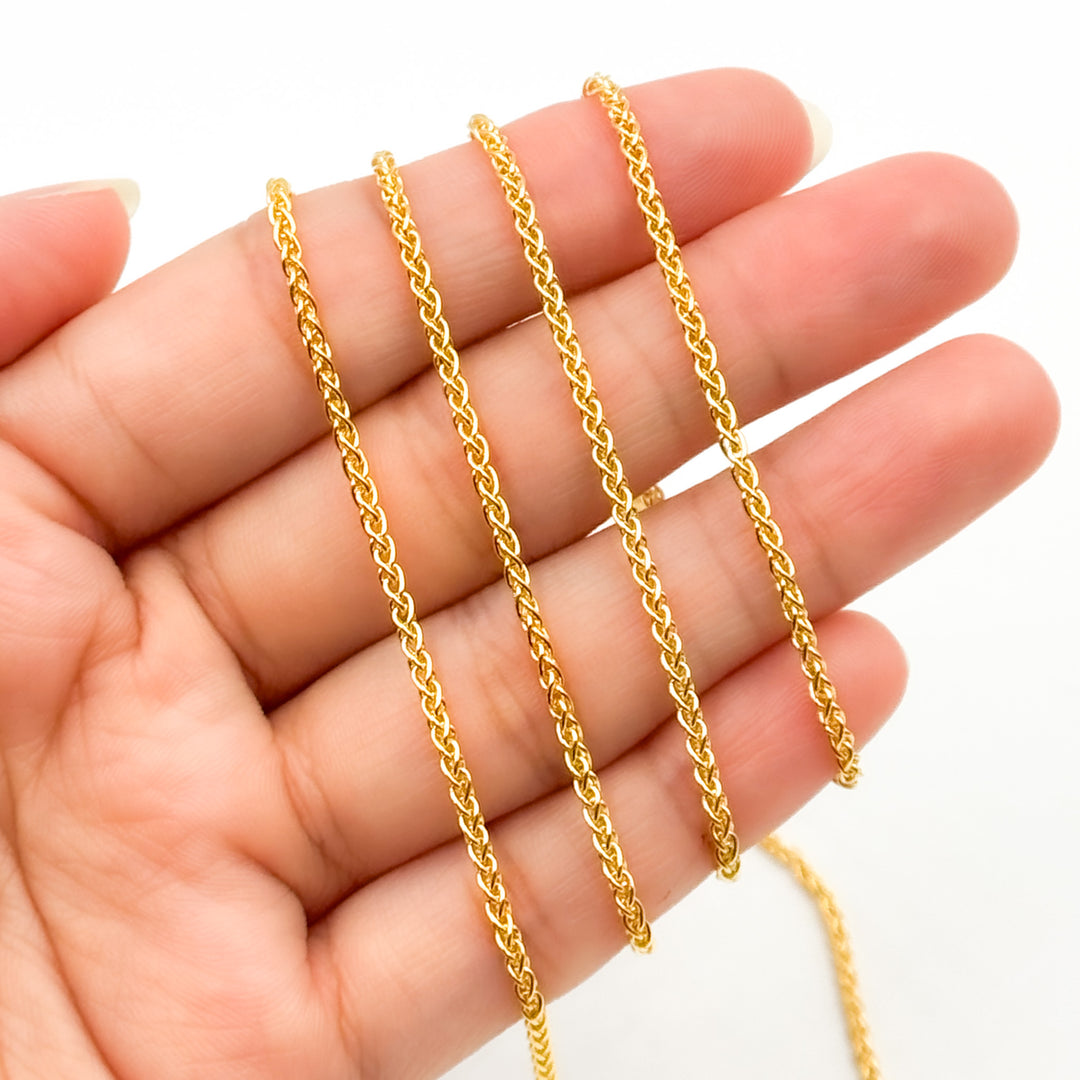 14k Gold Filled Wheat Chain