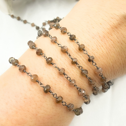 Andalusite Oxidized Wire Chain