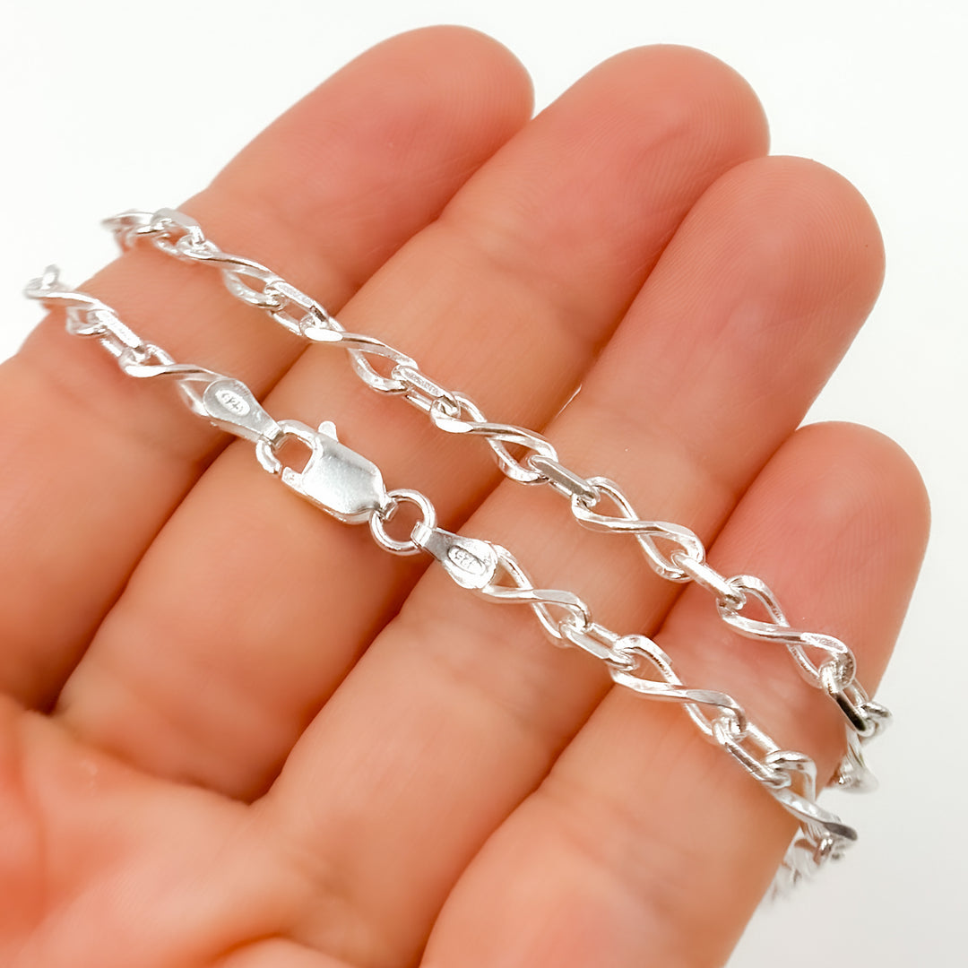 Sterling Silver Infinity Necklace