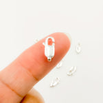 Load image into Gallery viewer, 0925LC1SS. 10MM White Sterling Silver Lobster Clasp