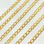 Load image into Gallery viewer, 3805CHRGF. 14k Gold Filled Flat Curb Chain
