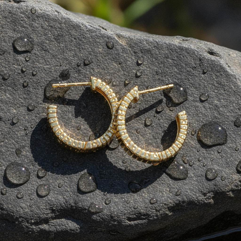 EFZ53130. 14k Solid Gold Earrings