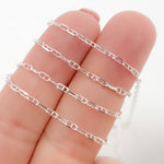 Load image into Gallery viewer, Y64SS. Sterling Silver Diamond Cut Marina Chain
