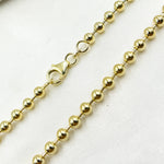 Load image into Gallery viewer, 400CP. 14K Solid Gold Ball Necklace
