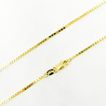 Load image into Gallery viewer, 073VED. 14K Solid Gold Box Link Chain