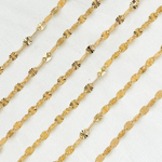 Load image into Gallery viewer, 14k Gold Filled Diamond Cut Marina Chain. V226GF
