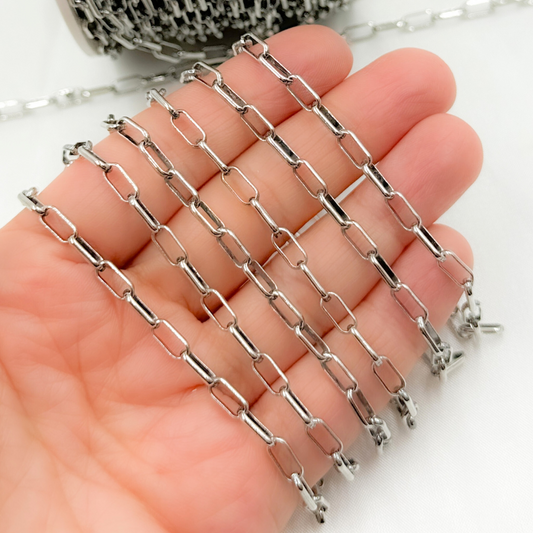 Oxidized 925 Sterling Silver Diamond Cut Cable Link Chain