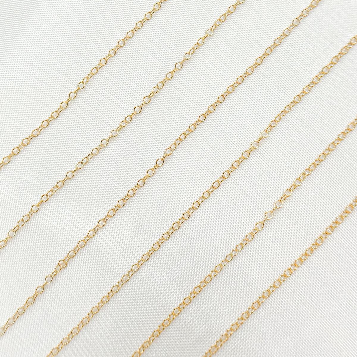 14K Gold-Filled Cable Chain