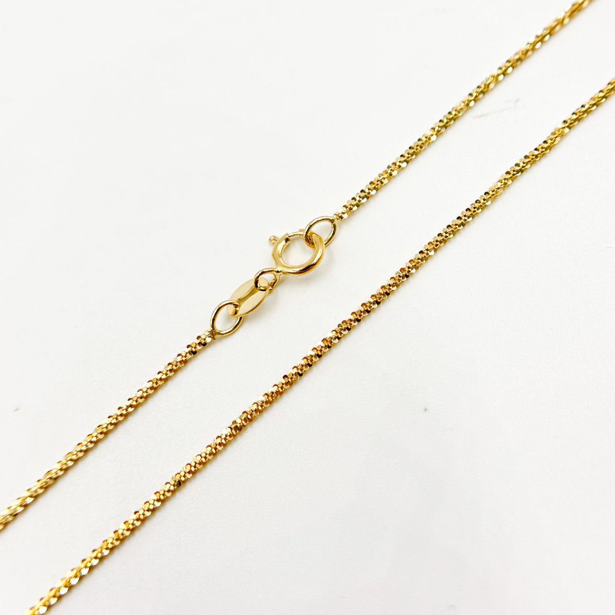 14K Solid Gold Margarita Chain