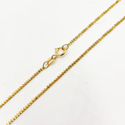 14K Solid Gold Margarita Chain