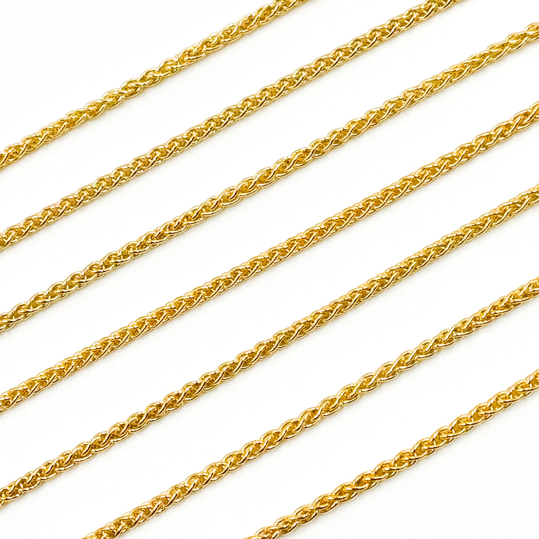 Shop Now Gold Filled Wheat Chains
