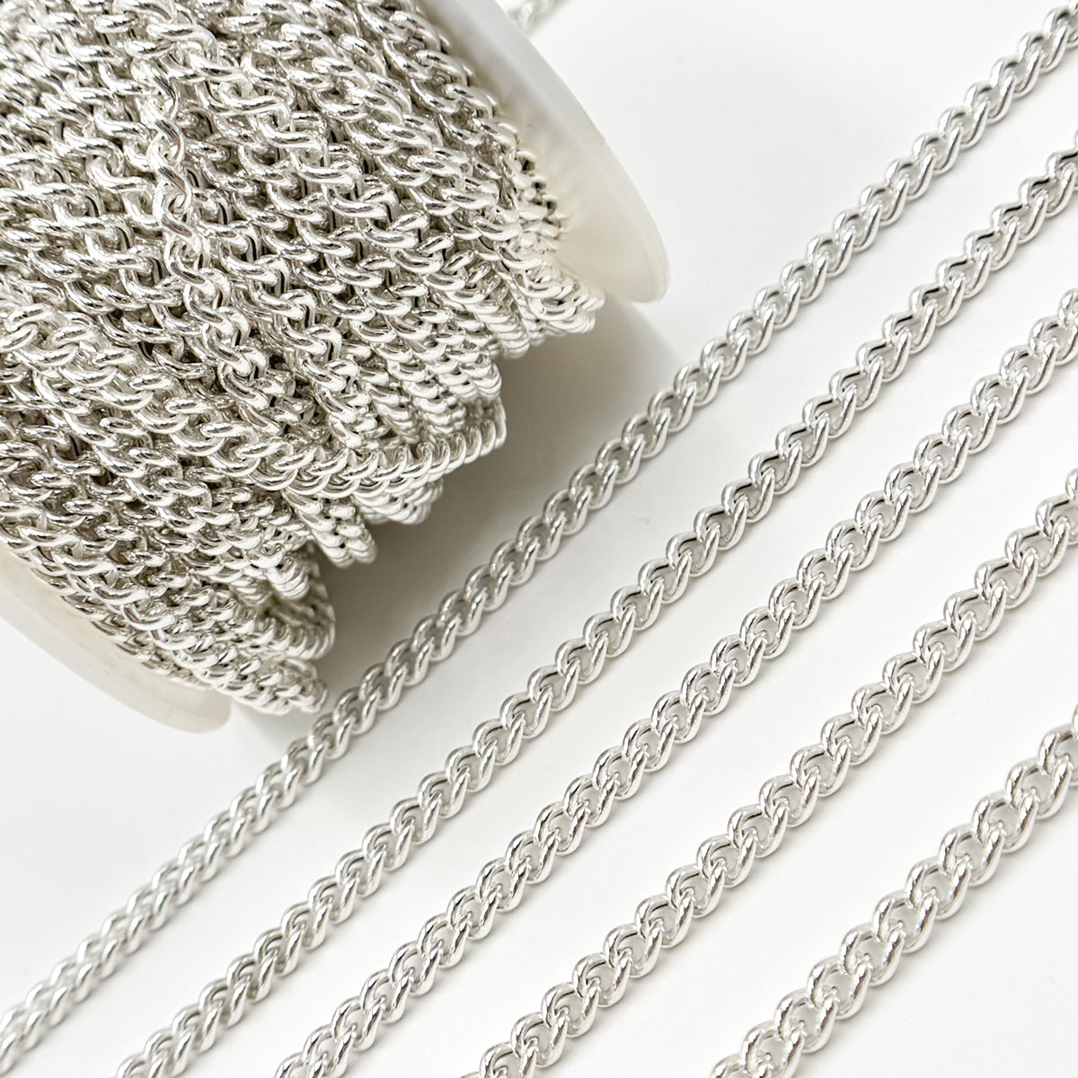 Sterling Silver Curb Chain