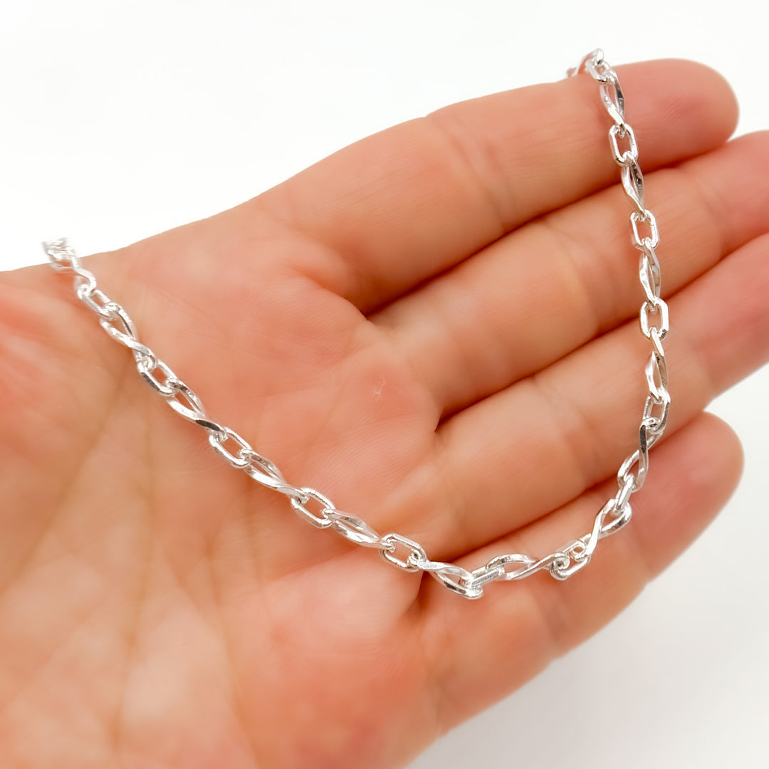 Sterling Silver Infinity Necklace