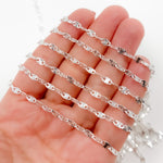 Load image into Gallery viewer, Sterling Silver Textured Marina Chain