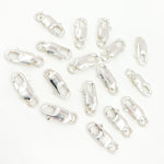 Load image into Gallery viewer, 0925LC3SS. 14MM White Silver Lobster Clasp