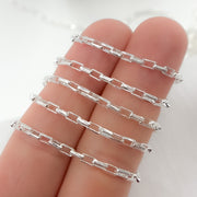 Sterling Silver Diamond Cut Box Chain