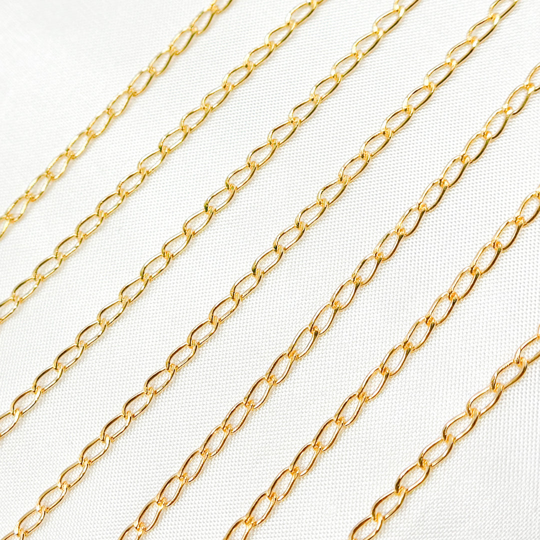 2007CHR. 14k Gold Filled Cable Link Chain