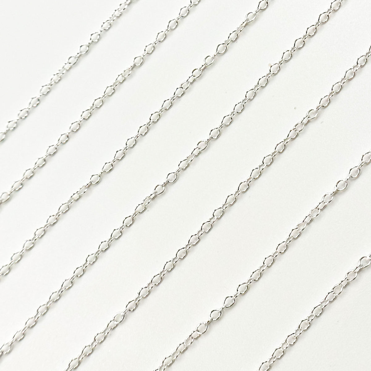 Sterling Silver Smooth Cable Chain