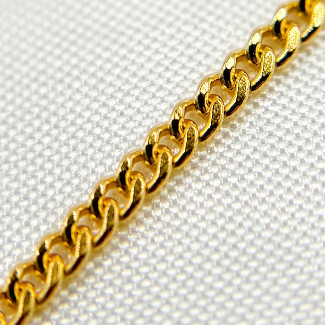 68HRGF. 14K Gold-Filled Flat Curb Chain