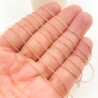 Rose Gold Filled Beading Chain