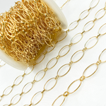 Load image into Gallery viewer, V153GP. Gold Plated 925 Sterling Silver Oval Link Chain