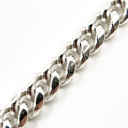Sterling Silver Flat Curb Chain