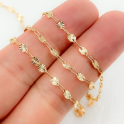 14k Gold Filled Marina and Cable Link Chain