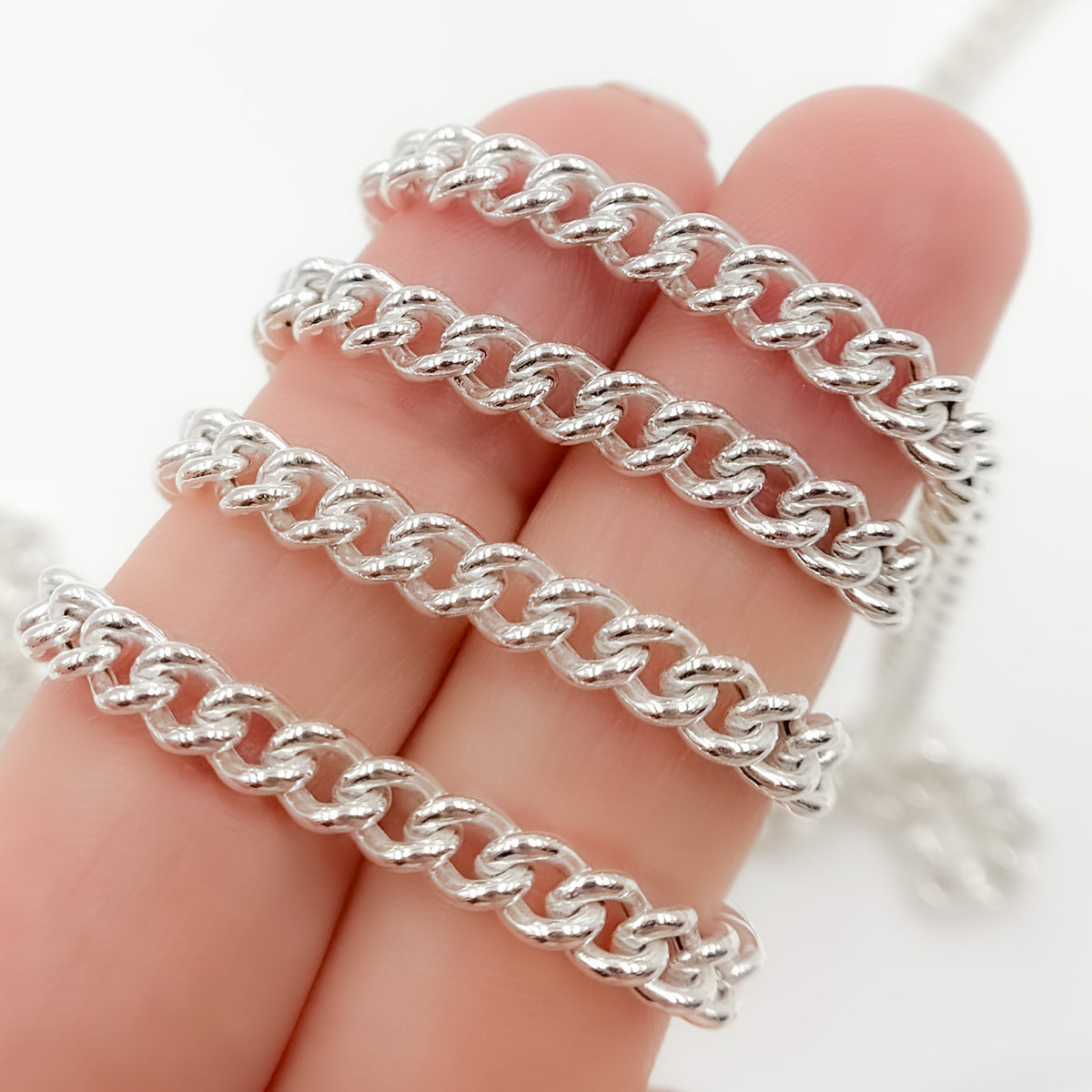  Sterling Silver Curb Link Chain