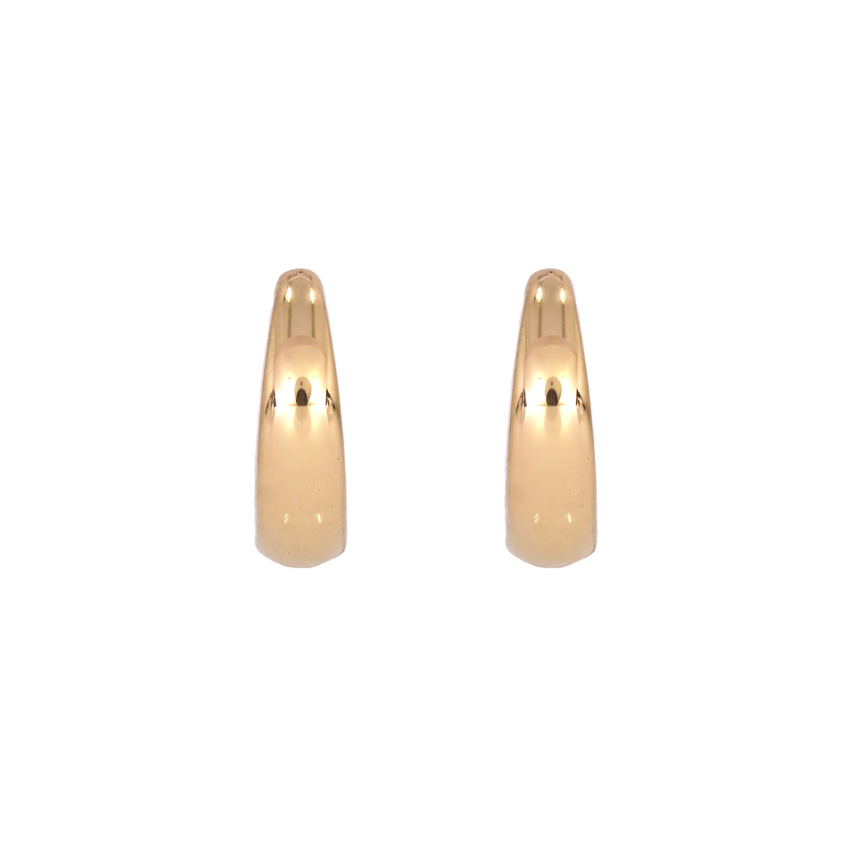 EHZ57471. 14K Solid Gold Huggies