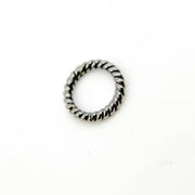 Gold Plated Twisted Jump Ring