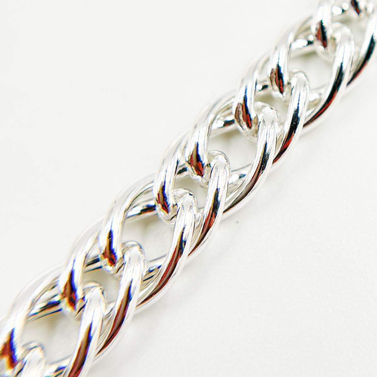 Sterling Silver Double Curb Chain
