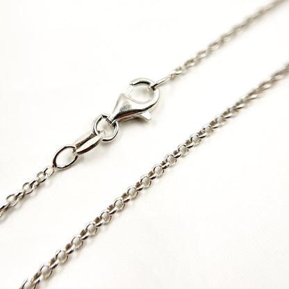 Sterling Silver Rolo Necklace
