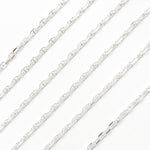 Load image into Gallery viewer, Sterling Silver Diamond Cut Marina Chain