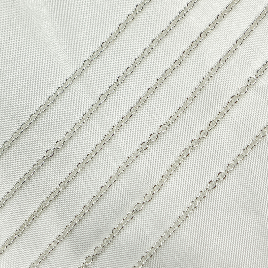 Sterling Silver Cable Link Chain