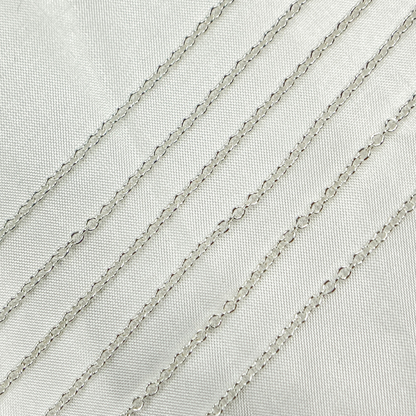 Sterling Silver Cable Link Chain