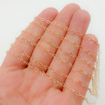 Load image into Gallery viewer, A35/SPGF. 14K Gold Filled Heart Link Chain
