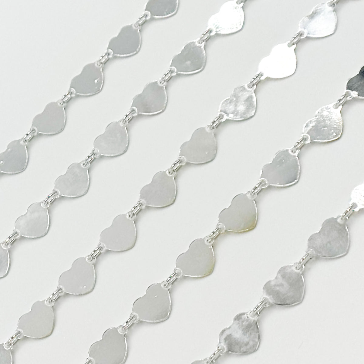 Sterling Silver Heart Chain