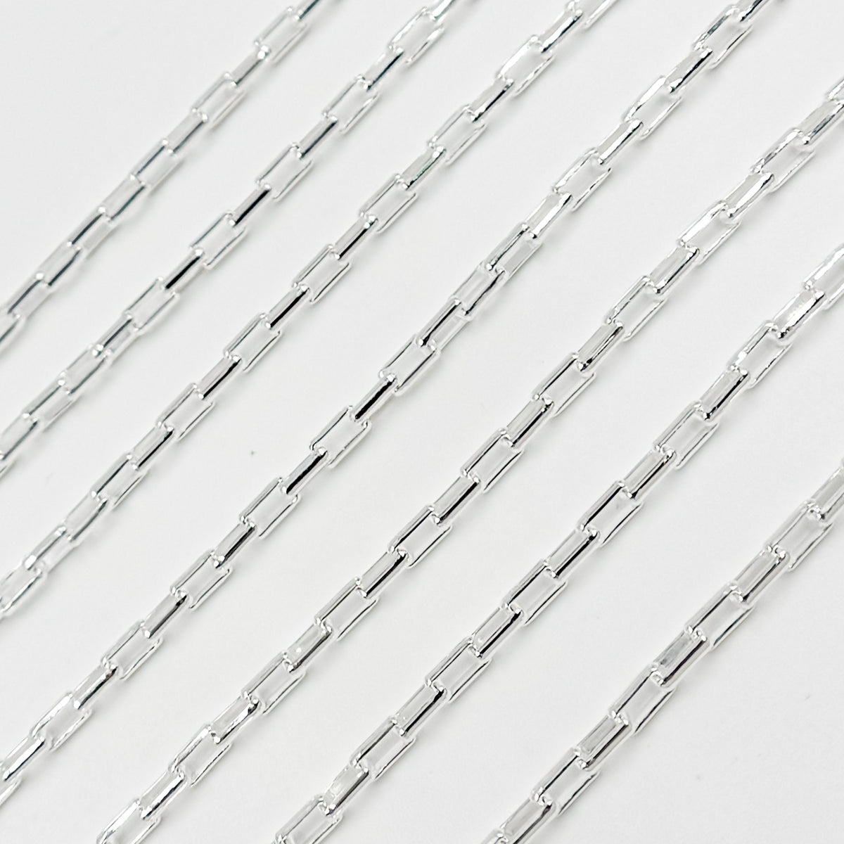 Sterling Silver Box Link Chain
