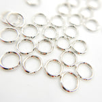 Load image into Gallery viewer, 5002170A. 7MM White Silver Split Ring
