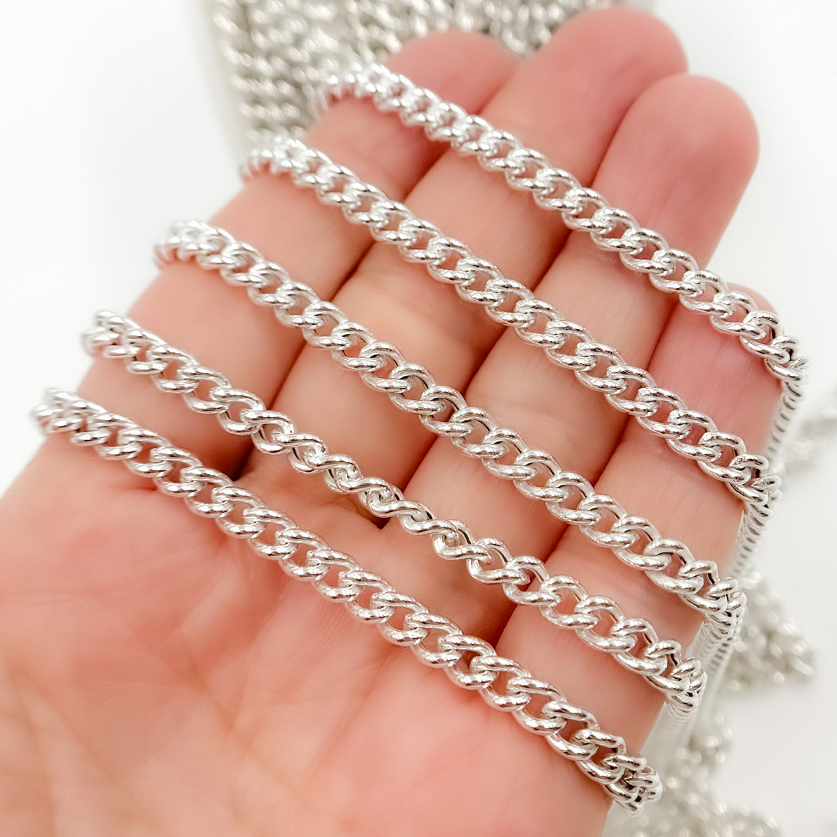 Sterling Silver Curb Chain