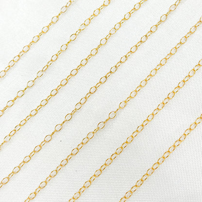 14K Gold Filled Cable Chain