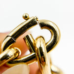 Load image into Gallery viewer, TRE006. 14K Yellow Gold Hollow Marina Chain – Bold, Thick Links