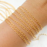 Load image into Gallery viewer, 2007CHR. 14k Gold Filled Cable Link Chain
